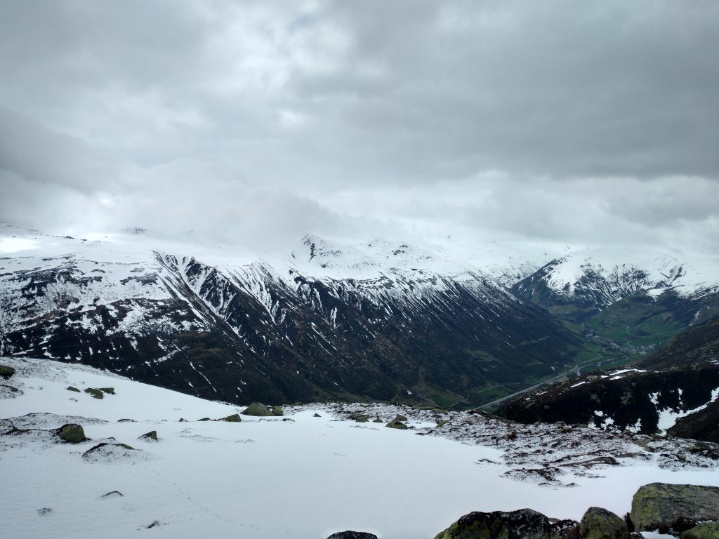 Swiss Alps hiking