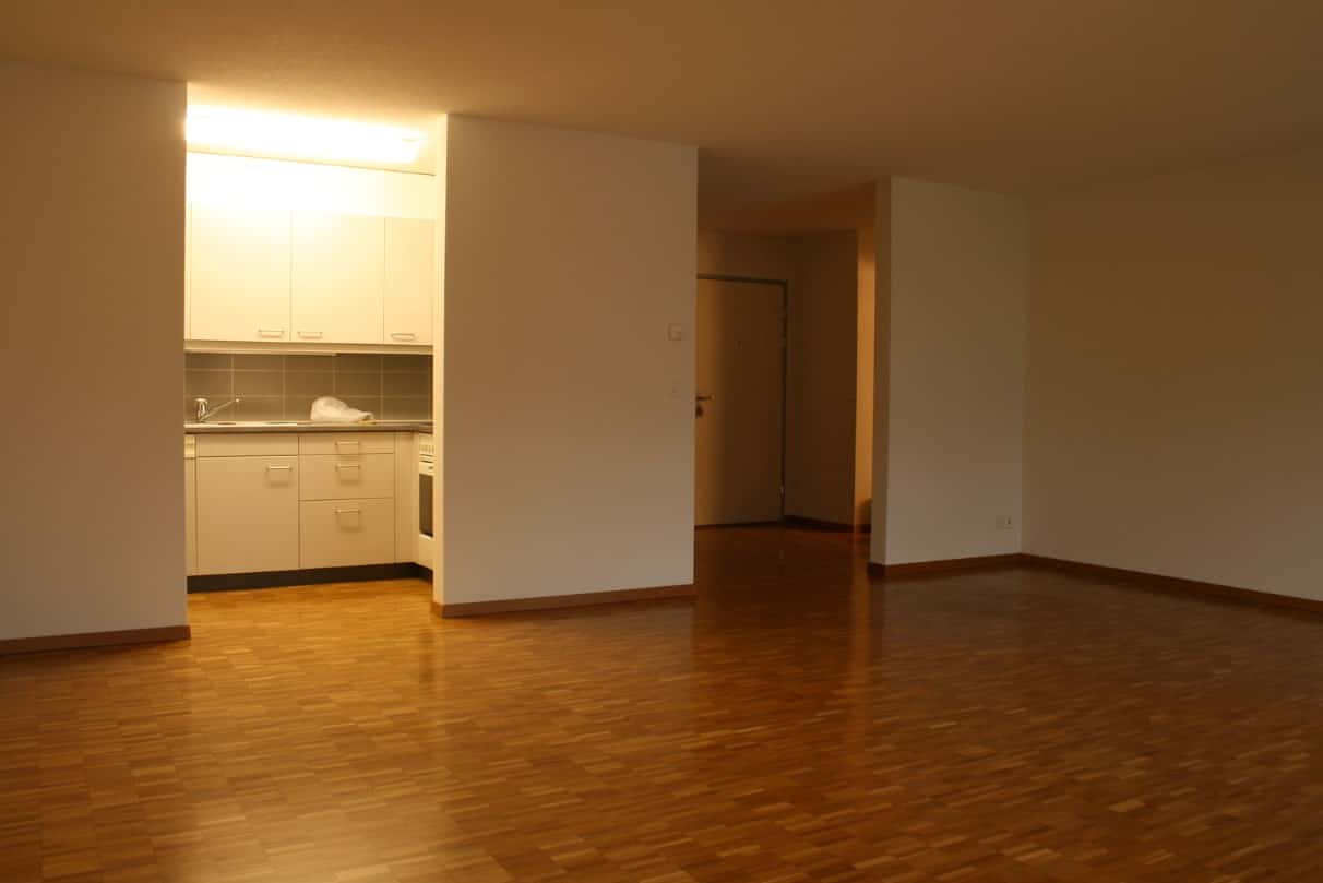 Empty apartment in Switzerland