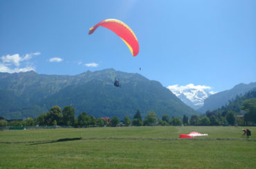 Paragliding in Interlaken