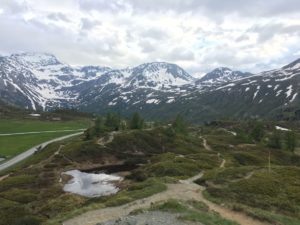 Simplon pass hiking trails