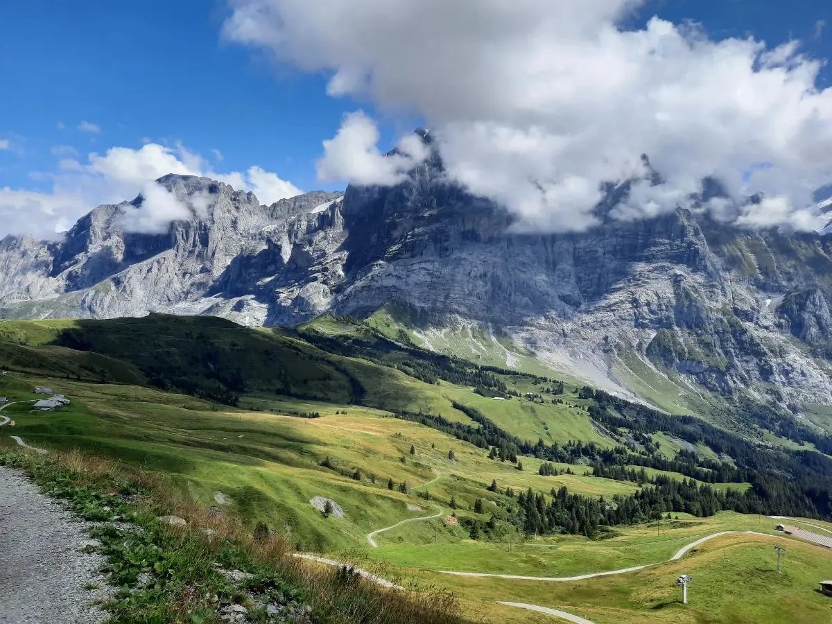 Hiking Trail to First, Switzerland