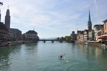 Kayaking in Switzerland