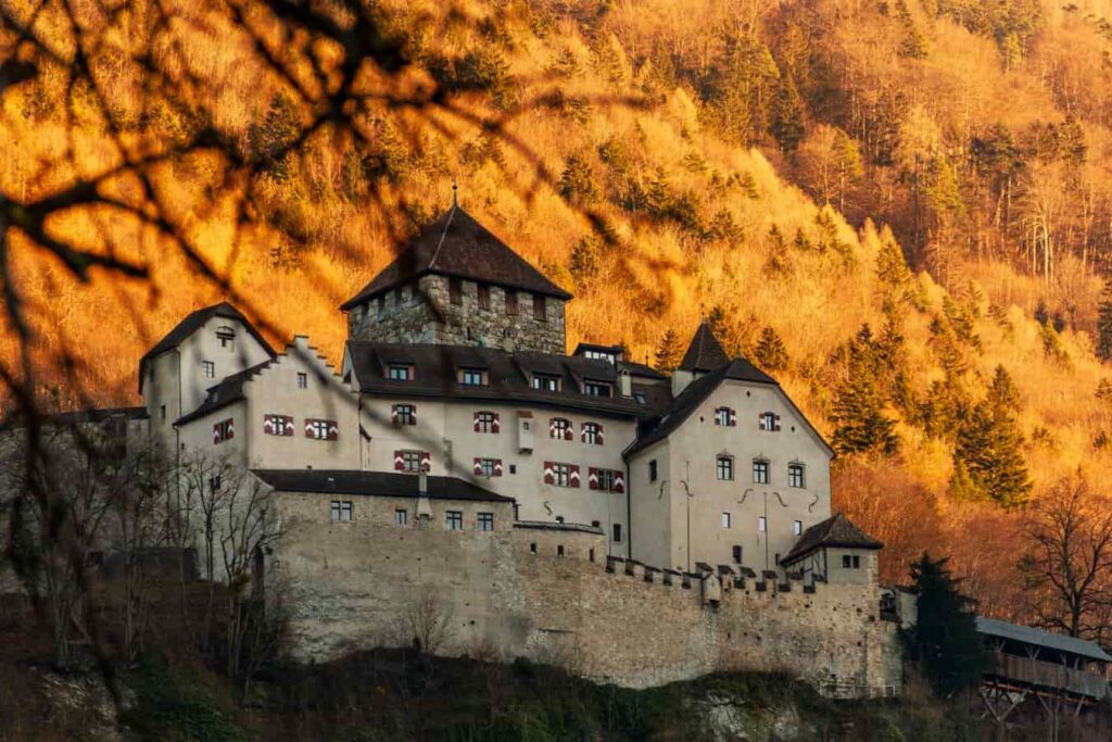 Autumn in Liechtenstein