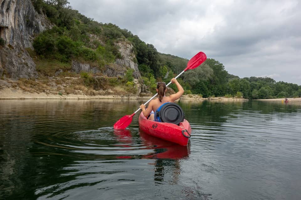 Kayaking in France