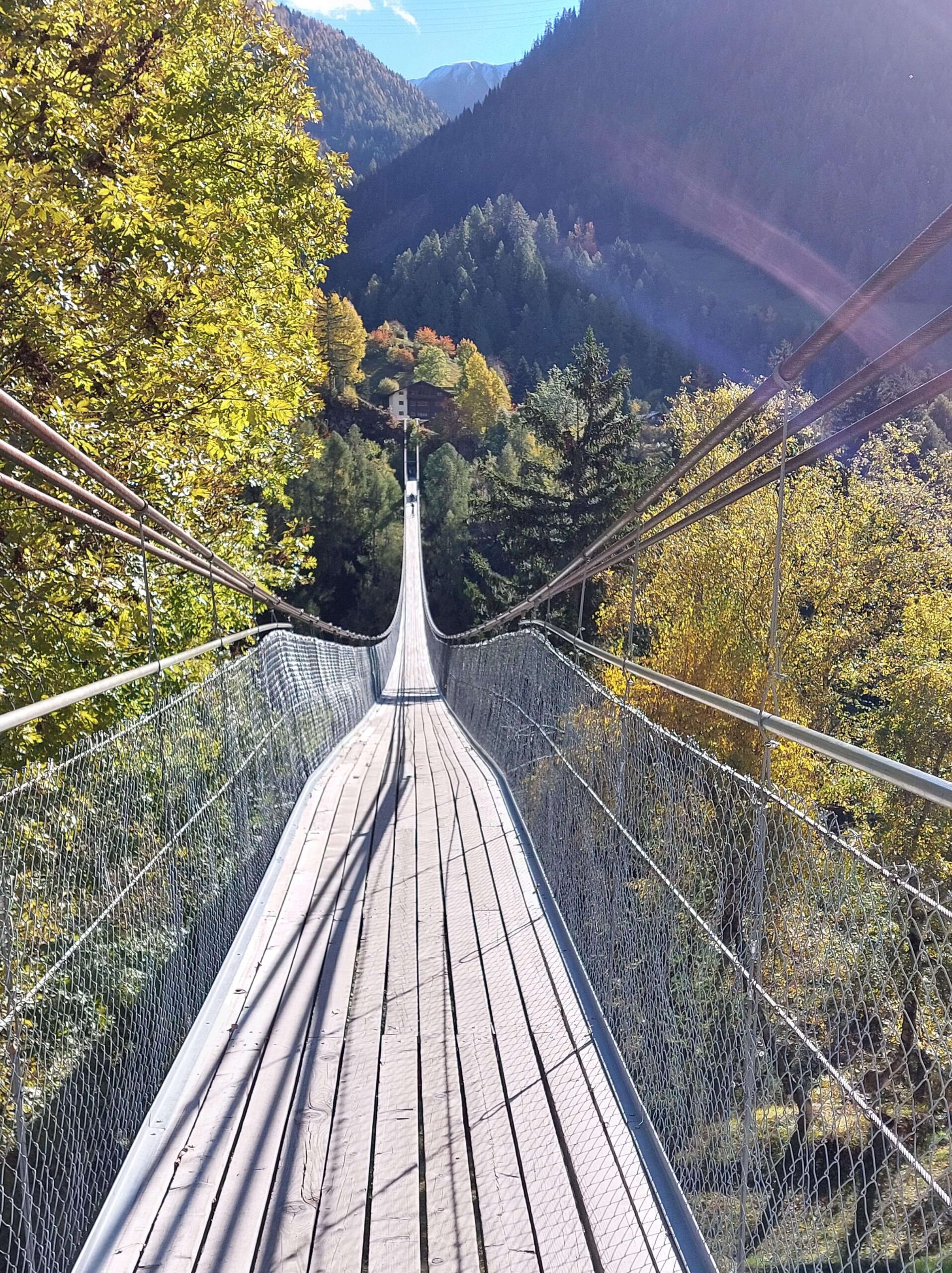Goms suspension bridge