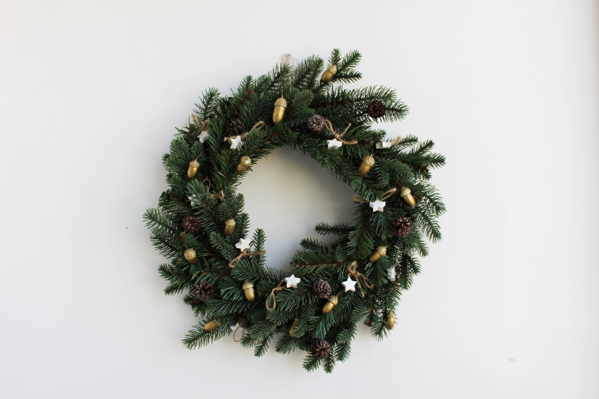 A Christmas wreath symbolizes the change that occurred in the celebrations of Christmas in Armenian communities around the world.