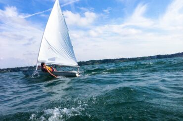 Sailing is one of the most popular activities in Lake Erie.