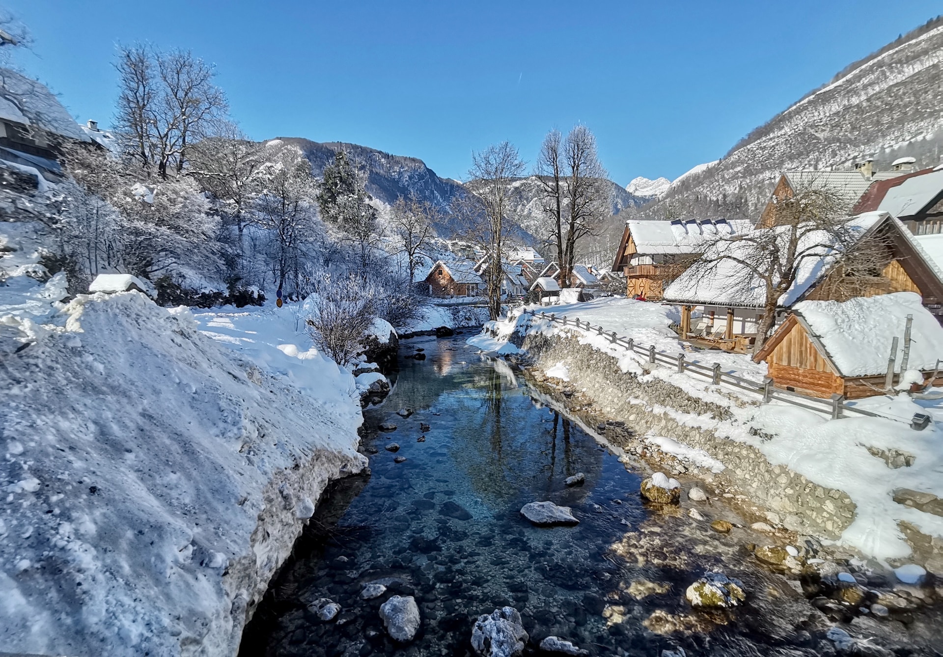 Christmas in Slovenia is a time to pass with your family and friends in the cozy mountainous regions.