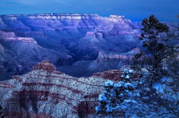 Arizona enables you to spend Christmas in Grand Canyon.
