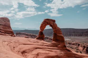 The Delicate Arch in Utah.