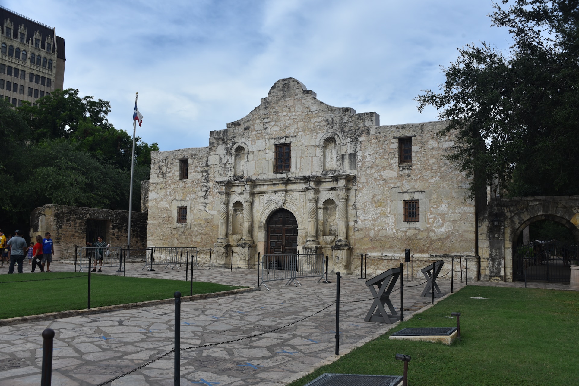 The Alamo ruins