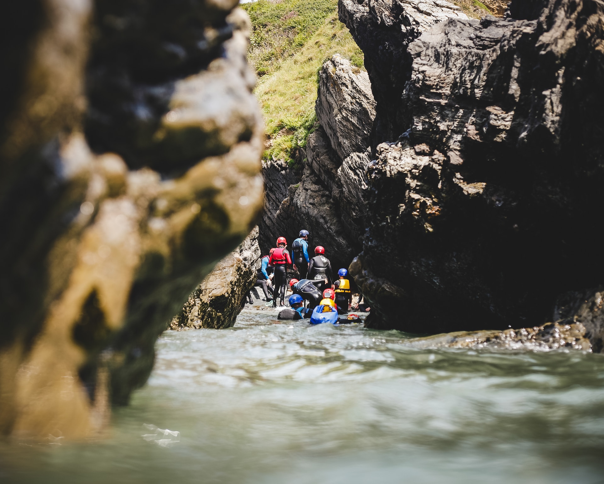 A group for coasteering