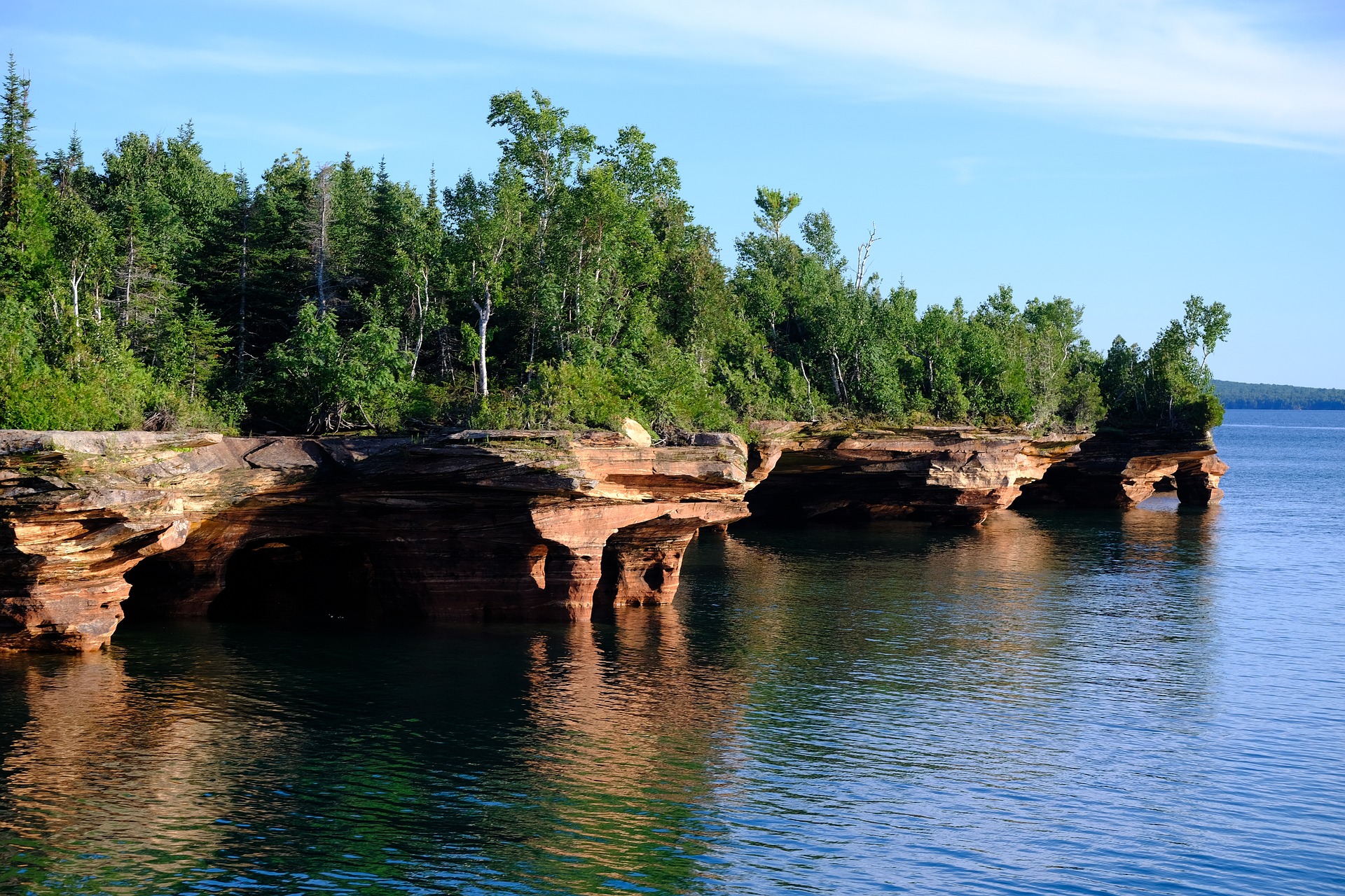 Rocky coastline of Lake Superior