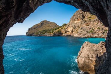 A sea cave in Mallorca