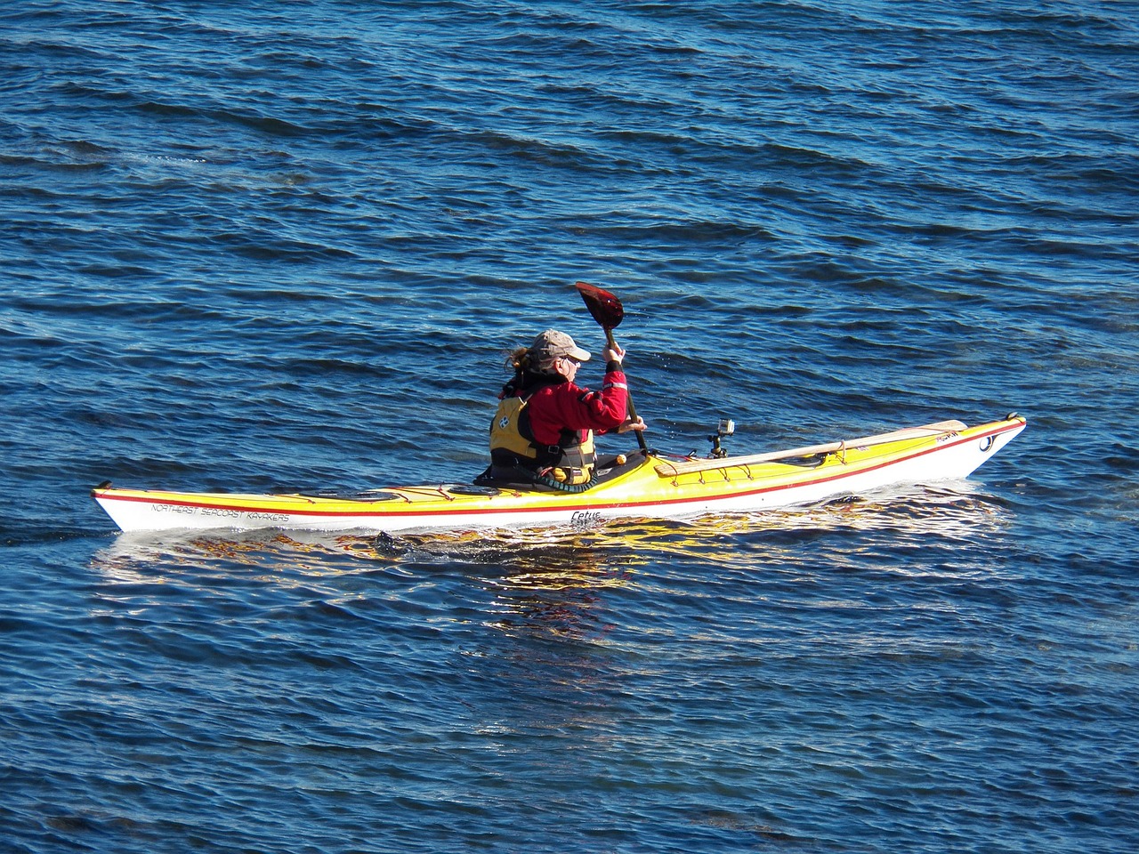 Sea kayaking in Maine
