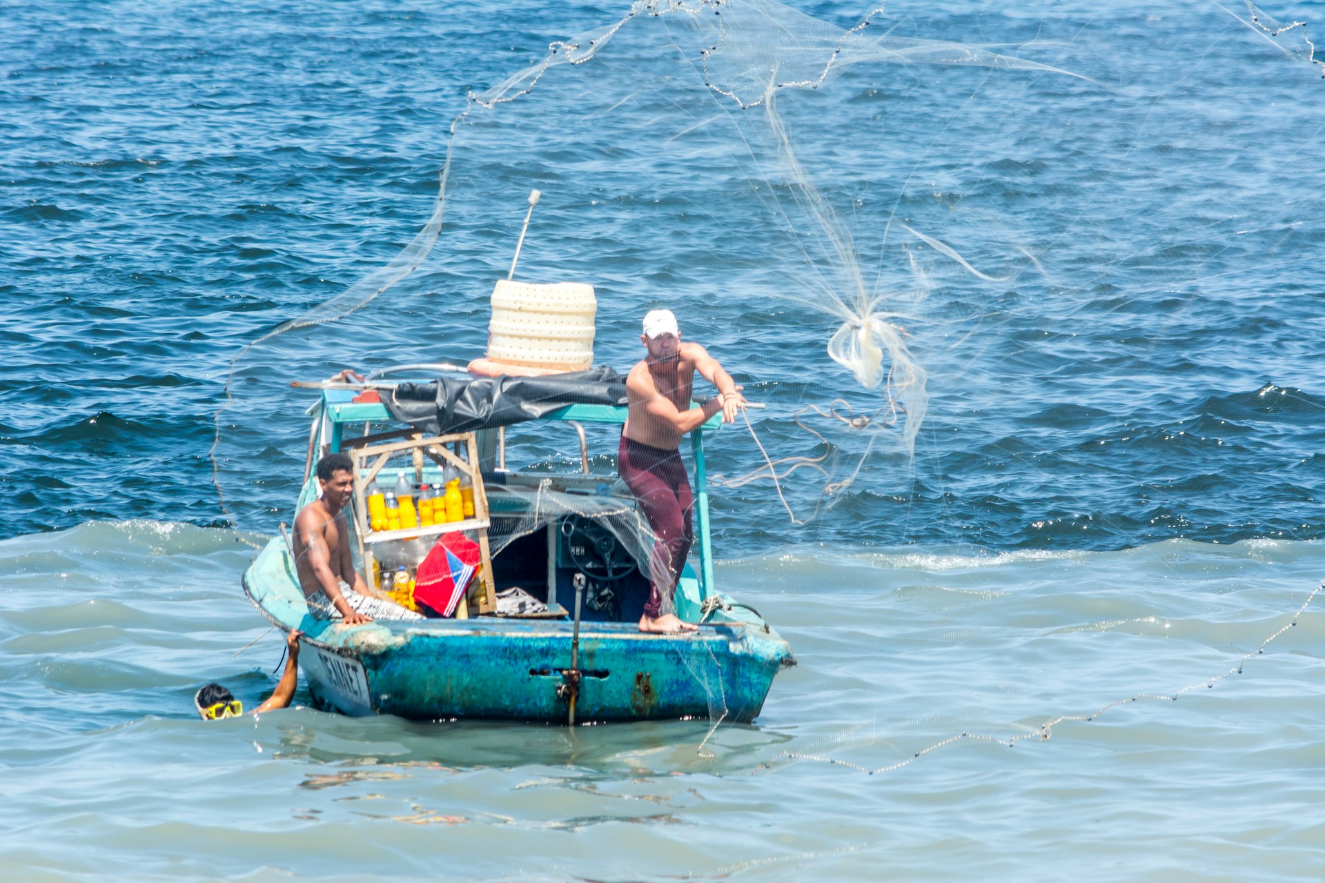Deep sea fishing in Cuba