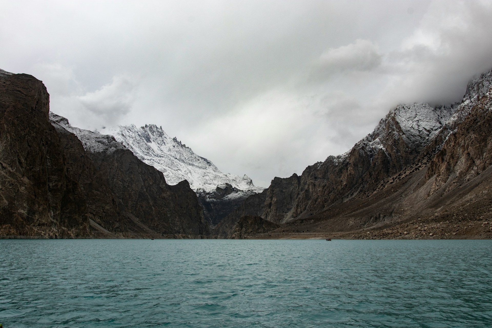 A glacial lake in Pakistan