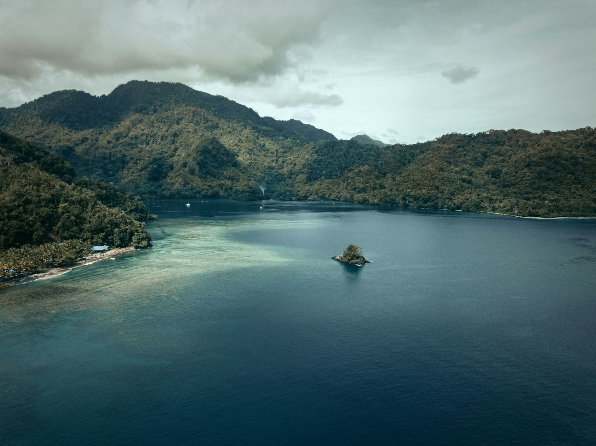 A lake in Papua New Guinea