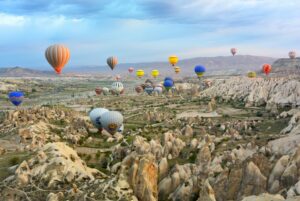 Hot air baloons in Turkey