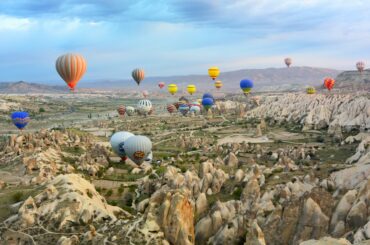 Hot air baloons in Turkey